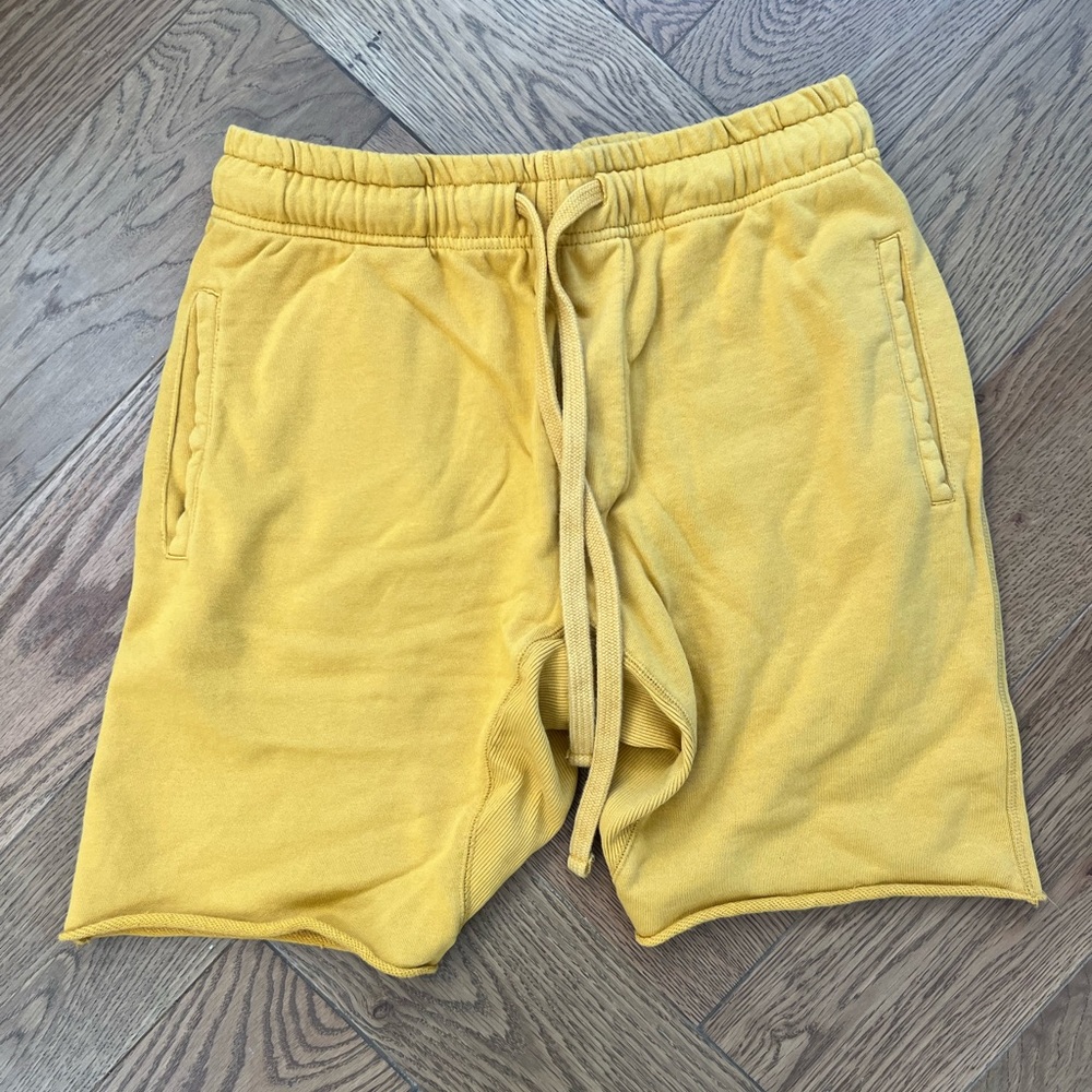Talenless Bermudas Sweat Shorts Mustard yellow